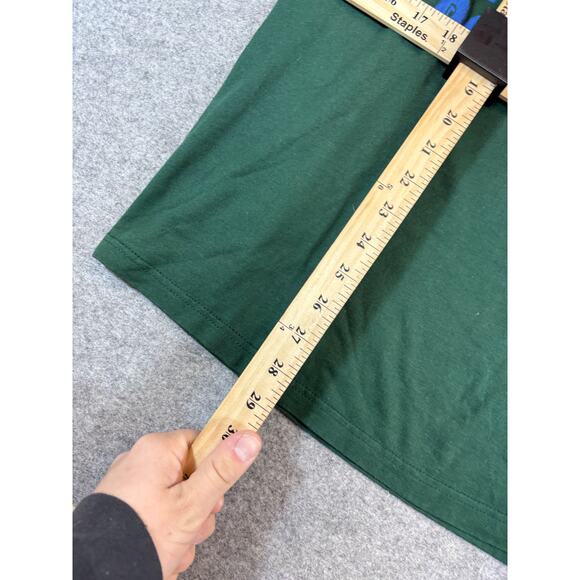 Vintage 90s Scooby Doo Iceberg T Shirt Mens Large Green Warner Bros Cartoons - Picture 4 of 5